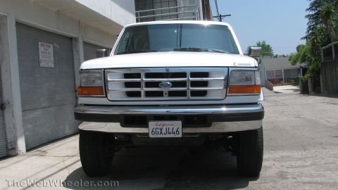 1996 Ford C-350 (Centurion Conversions) - Started with the spoiler.