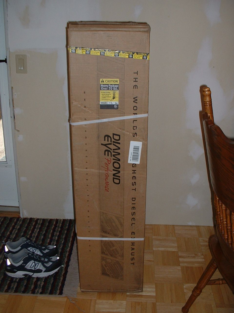 :D :D :D Yeah baby! 3" downpipe, 4" pipes and a lovely chrome 5" tip.