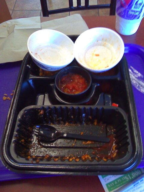2006 Ford E350 - My Taco Bell tray