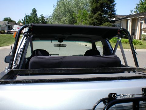 1996 Ford Bronco - So far everything has worked out great. The show bar has a half roll bar hoop and a square base that goes around the whole cargo area with…