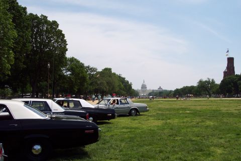 2001 Ford Crown Victoria - On the mall at the Washington Monument.