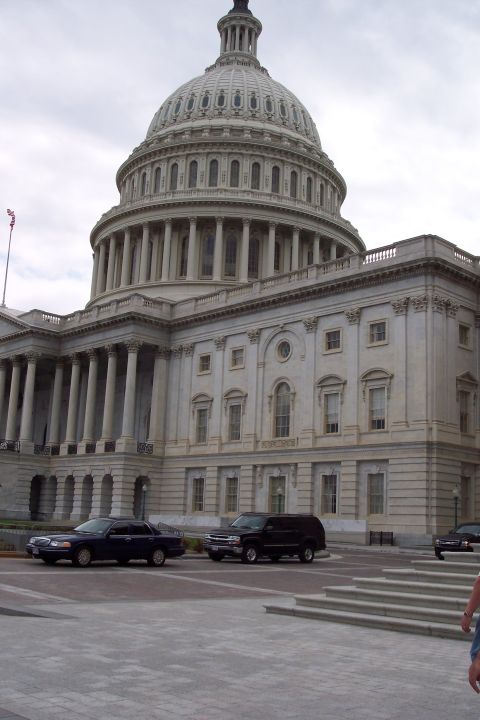 2001 Ford Crown Victoria - A 2001 Ford Crown Victoria is seen parked in front of the US Capitol building.