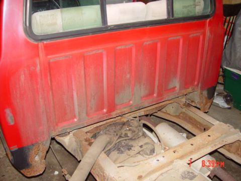 1989 Ford Ranger - Back of cab