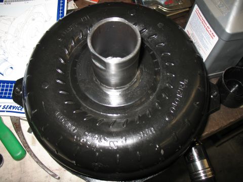 1994 Ford F-150 - Custom 8" UCC (Ultimate Converter Concepts) race converter. Lenny did special tricks to it since its going into a truck.