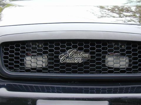 2003 Ford Crown Victoria - Homemade Strobes and Custom Cruiser emblem.