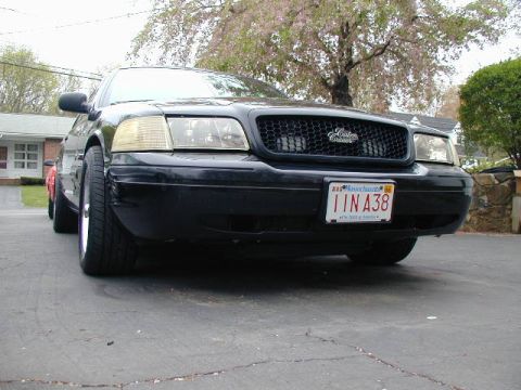 2003 Ford Crown Victoria - Tires extend out a bit, but I think look even cooler.