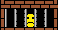 1998 Ford Crown Victoria - A pixelated yellow smiley face appears to be imprisoned behind bars within a brick structure.