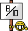 1998 Ford Crown Victoria - A sign displays a score of 8 out of 10 next to a cheerful emoji.