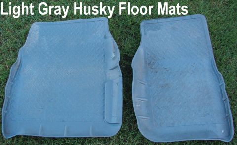 1983 Ford Bronco - Light Gray Husky Floormat Liners