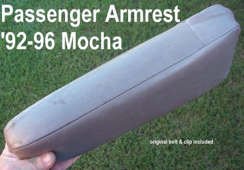 1983 Ford Bronco - SOLD Mocha Front Passenger Armrest For new upholstery, check http://stores.ebay.com/RichmondAutoUpholstery?_trksid=p2047675.l2563