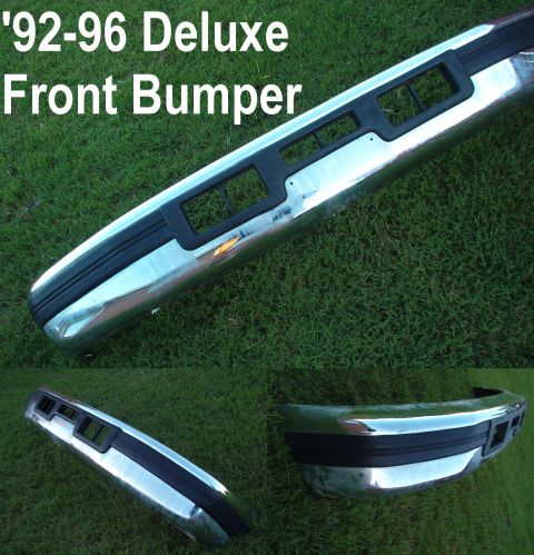 1983 Ford Bronco - SOLD Deluxe '92-96 Front Bumper from '95 EB Bronco For installation, see this: [url=http://www.supermotors.net/registry/media/646265] http:…
