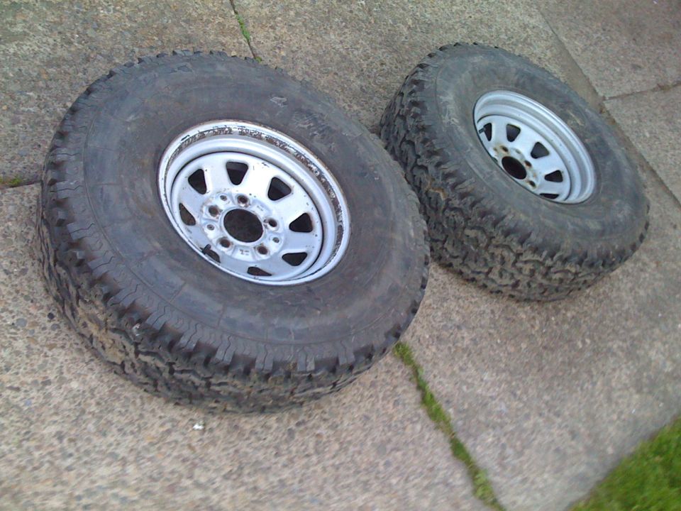 33 x 12.50 R15's on a 15 X 8 inch rim