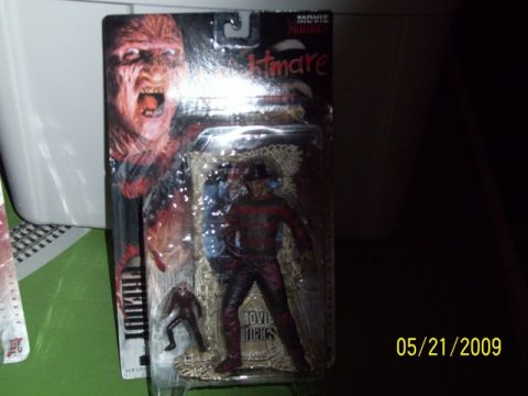1991 Ford Bronco - Freddy Krueger action figure, part of the "Nightmare" movie memorabilia collection.
