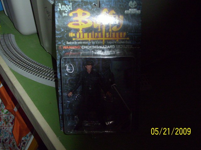 Angel action figure from Buffy the Vampire Slayer in packaging