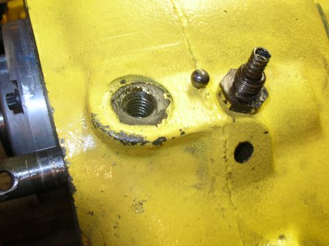 1985 Ford Bronco II - Remove the bolt housing the spring and ball , this is the gear selector placement. Now the shift rail should slide freely. This modificatio…