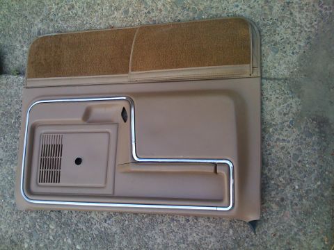1985 Ford F-150 - 80/86 Saddle Tan Door Panels and Map Pockets
