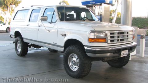 1996 Ford C-350 (Centurion Conversions) - Drove to oceanside today & bought some 315/75/16 tires.... Basically a 35 inch tire.