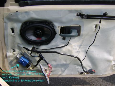 1996 Mercury Grand Marquis - Passenger side wiring w/ 8 way