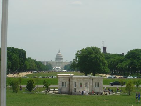 2001 Ford Crown Victoria - View of the US Capitol Building from the National Mall, with several vehicles visible in the distance.