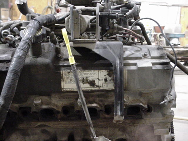 One exhaust manifold off...engine had 125k on it, off a 1989 wrecker.