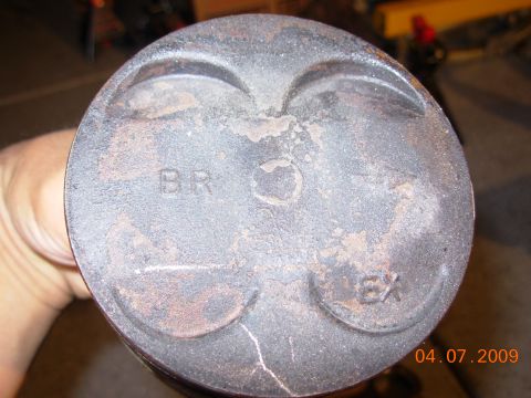 1995 Ford Taurus - Piston # 1 Before cleaning