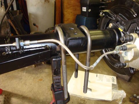 1989 Ford Bronco - Welded a tab on the passenger side