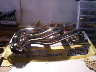 1991 Ford Bronco - BBK Performance exhaust headers are shown, likely for an engine build project.