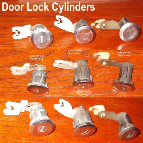 1983 Ford Bronco - Door Lock Cylinders The plastic lever in the middle column is known to break. F1LY-6321970-A ~$10 Au-Ve-Co 17118 (LH) 17119 (RH) See [url=h…