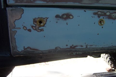 1976 Ford Bronco - nut certs for rocker armor
