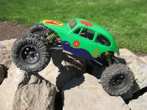 2010 Ford Pickup - Moabs on Traxxas wheels