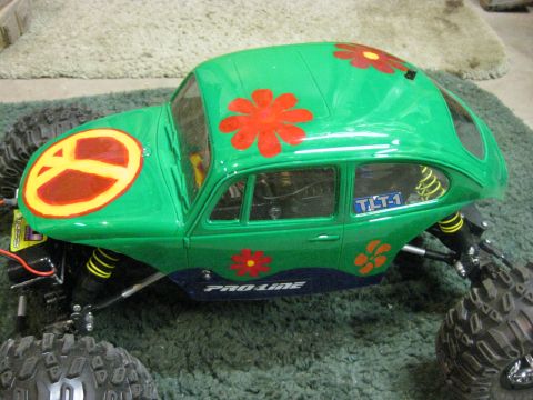 2010 Ford Pickup - This is a remote control car body with a custom paint job, not a 2010 Ford Pickup.
