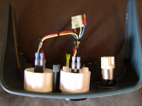 1996 Mercury Grand Marquis - Pod wiring I used a standard 4 pin molex pc connector so it can be removed easily. The bullet connector and blue wire is sender input to fl…