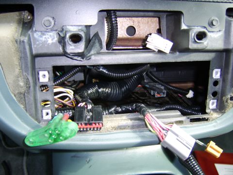 1996 Mercury Grand Marquis - Had to change a bulb on the face plate, the following pictures are of the EATC head unit *A snap of the wiring for the conversion. The extr…