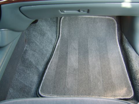 1996 Mercury Grand Marquis - 2 floor mats?? :p The factory original mats are on the bottom. The mat on top is a matching Ford OEM replacement. Although they are the cor…