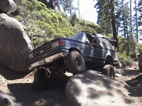 1990 Ford Bronco - Me ,entering the Gate Keeper