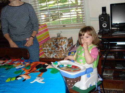 2000 Ford Crown Victoria - Mia at her birthday party!