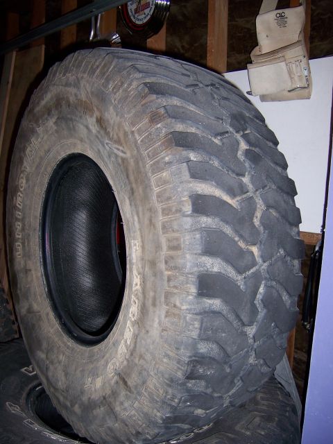 1991 Ford Bronco - A single tire with a tread pattern is shown, with the Continental brand name visible on its side.