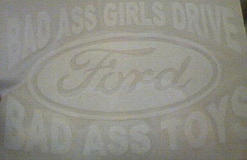 1989 Ford Bronco - New sticker, getting ready to be put on the bronco.