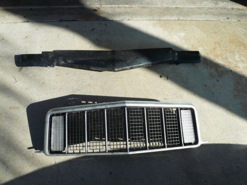 1975 Ford Ranchero - Grille and air dam from a 1975 Ford Ranchero.
