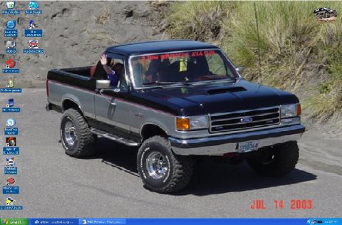 1989 Ford Bronco - Screenshot...desktop