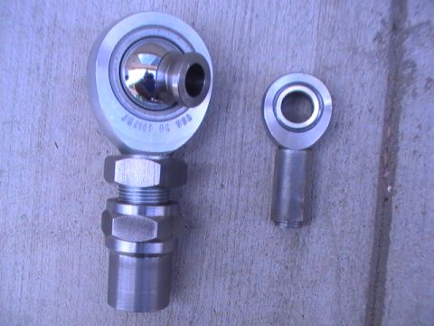1997 Ford Ranger - Two rod end bearings are shown, one significantly larger than the other.