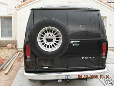 1977 Ford E250 - It has a matching spare mag wheel.It saves me the time and trouble of having to find one.