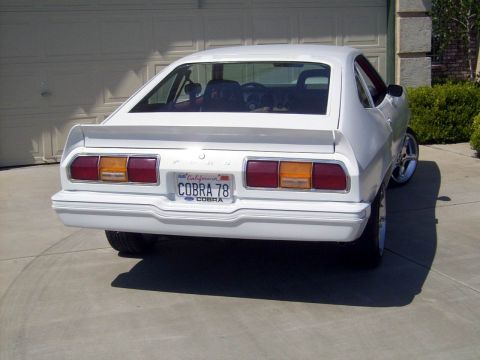 1978 Ford Mustang II - Paint job done, still waiting for new front spoiler.