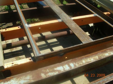 1991 Ford F-150 - frame for the center deck grating