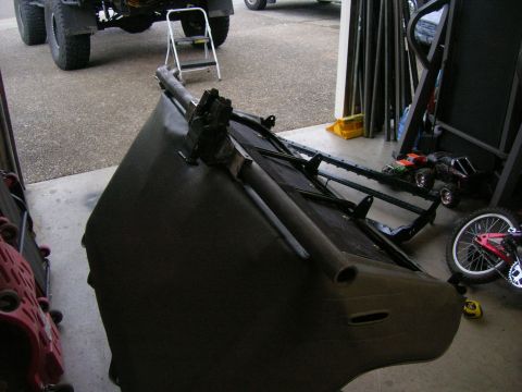 1996 Ford Bronco - An interior part of a vehicle is shown, possibly for repair or replacement.