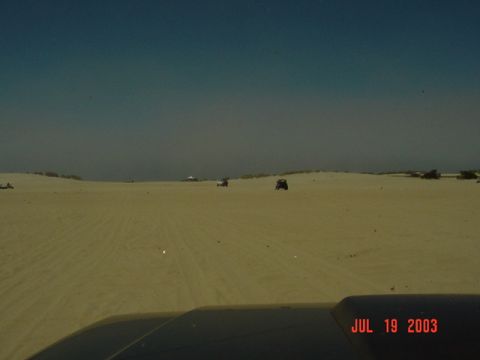1989 Ford Bronco - Driving on the sand