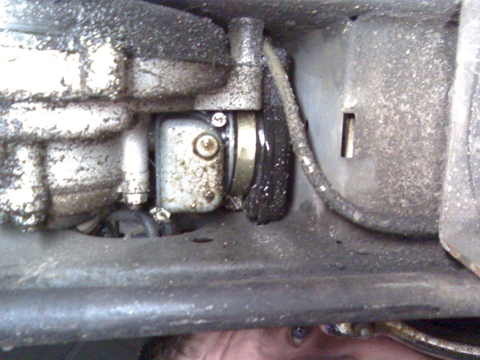 Fuel leaking from here.