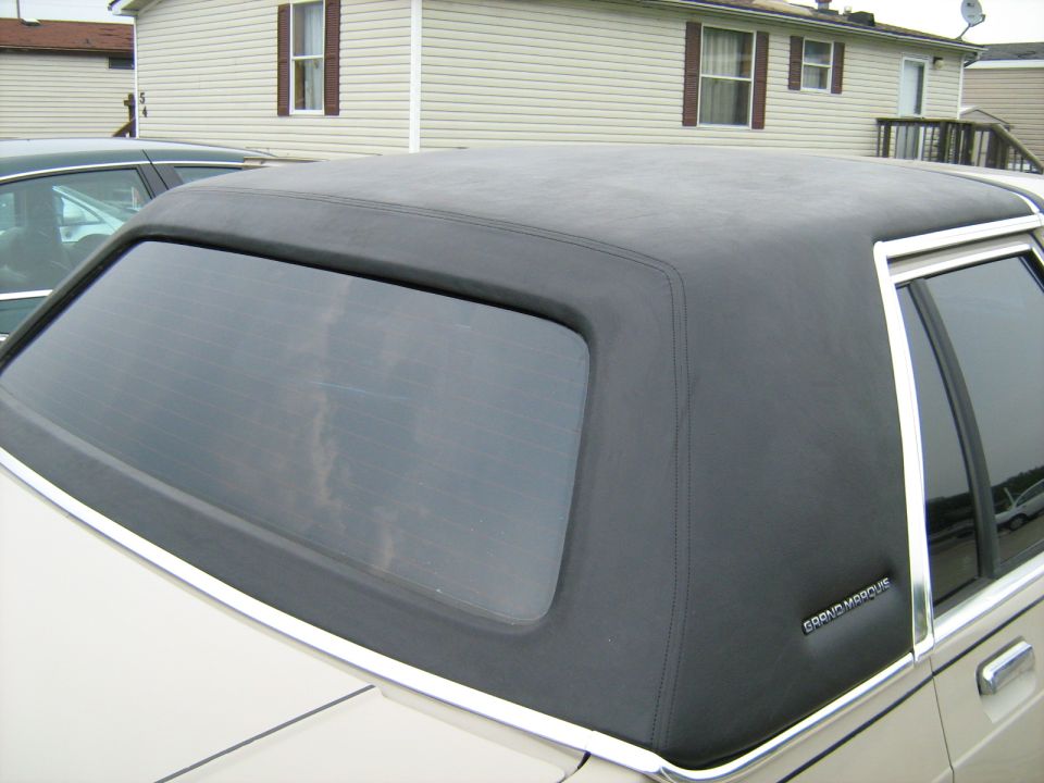 1988 Mercury Grand Marquis vinyl top, side view