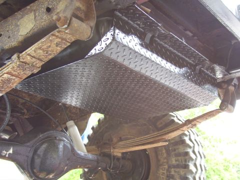 1978 Ford Bronco - There's the skid pate. Better late than never I suppose.