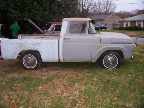 1958 Ford F-100 - All together